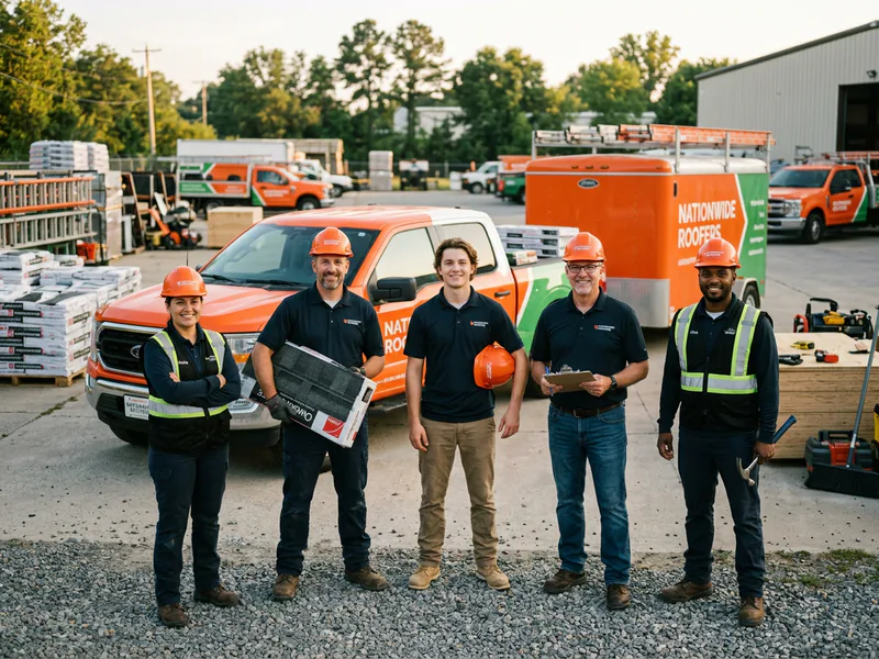 Natiowide Roofers - roof installation in Lake Charles near me